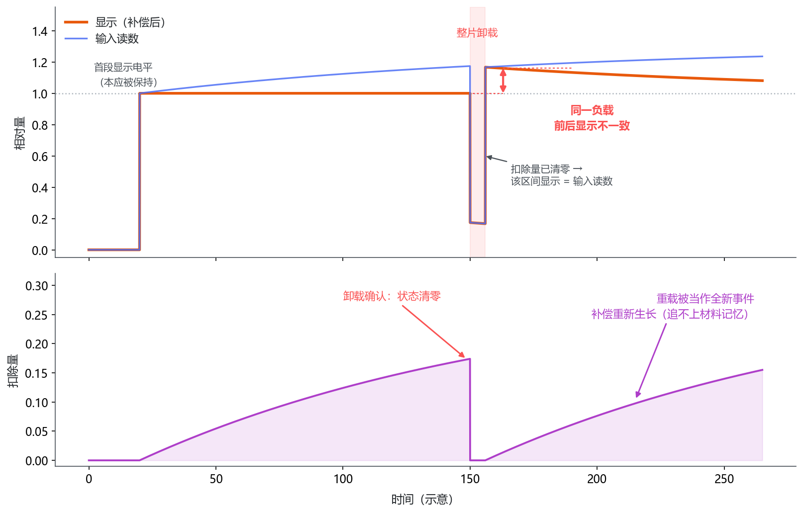 图 1 补偿连续性挂在事件血统上的失效方式